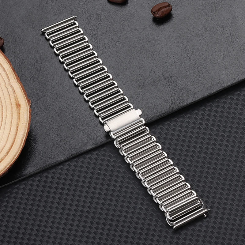 20mm 22mm Stainless Steel Bonklip Watchband Quick Release Universal Strap