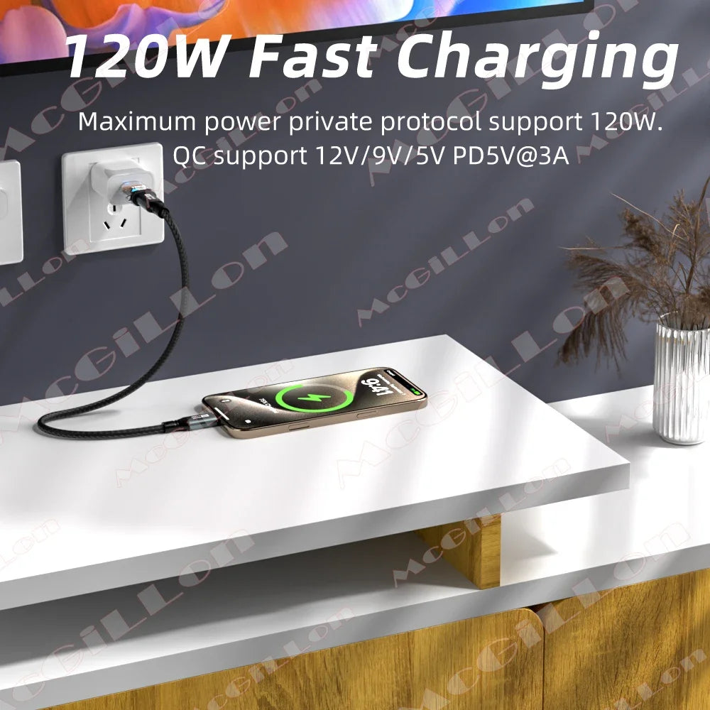 CowLost | product_id-120w-usb-3-2-gen2-male-to-type-c-female-otg-fast-charging-adapter-for-iphone-16-15-xiaomi-tablet |2