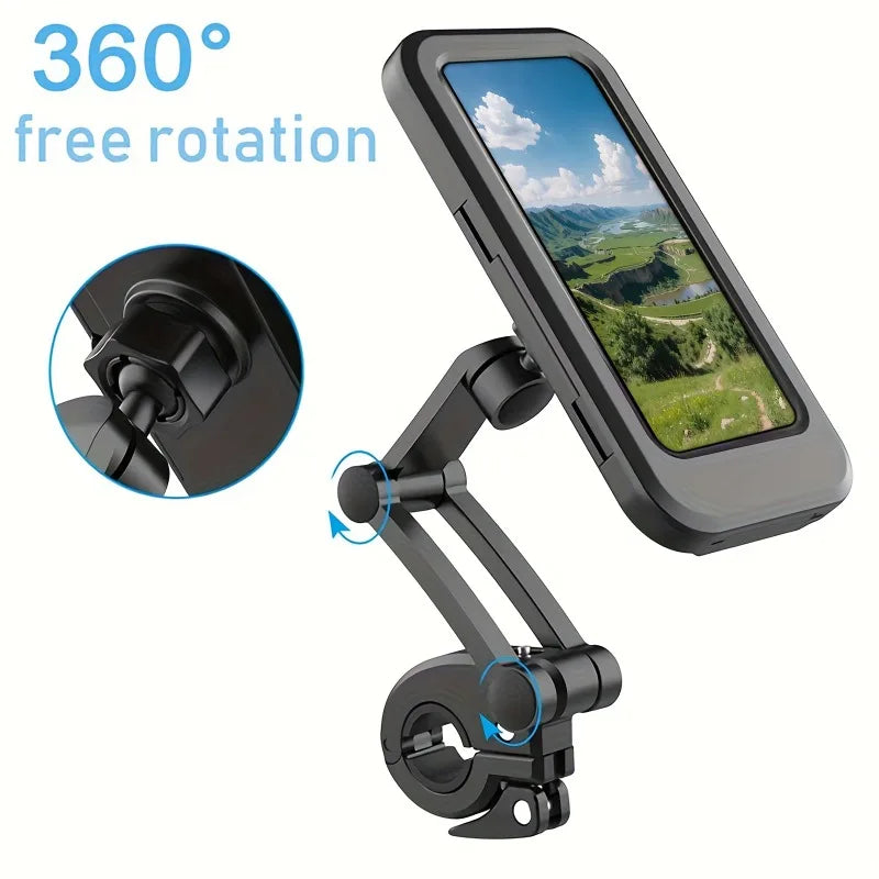 CowLost | vehicle-parts-accessories-waterproof-universal-motorcycle-bike-phone-holder-360-swivel-mount |7