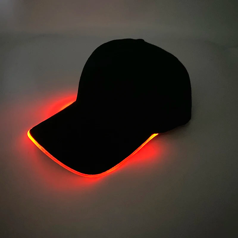 CowLost | fashion-led-glow-cap-outdoor-sport-sunshade-glowing-baseball-cap |23