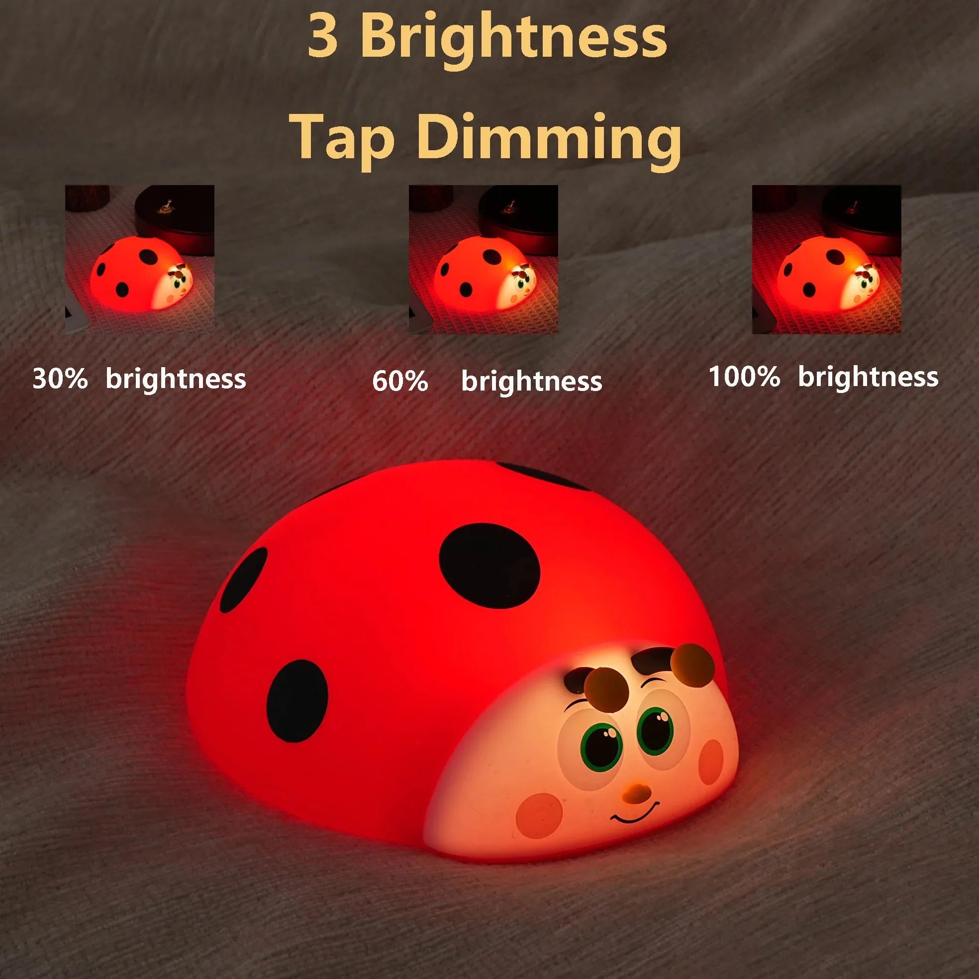 CowLost | product_id-kfvc-rechargeable-silicone-ladybug-touch-control-night-light-for-nursery-baby-child |8