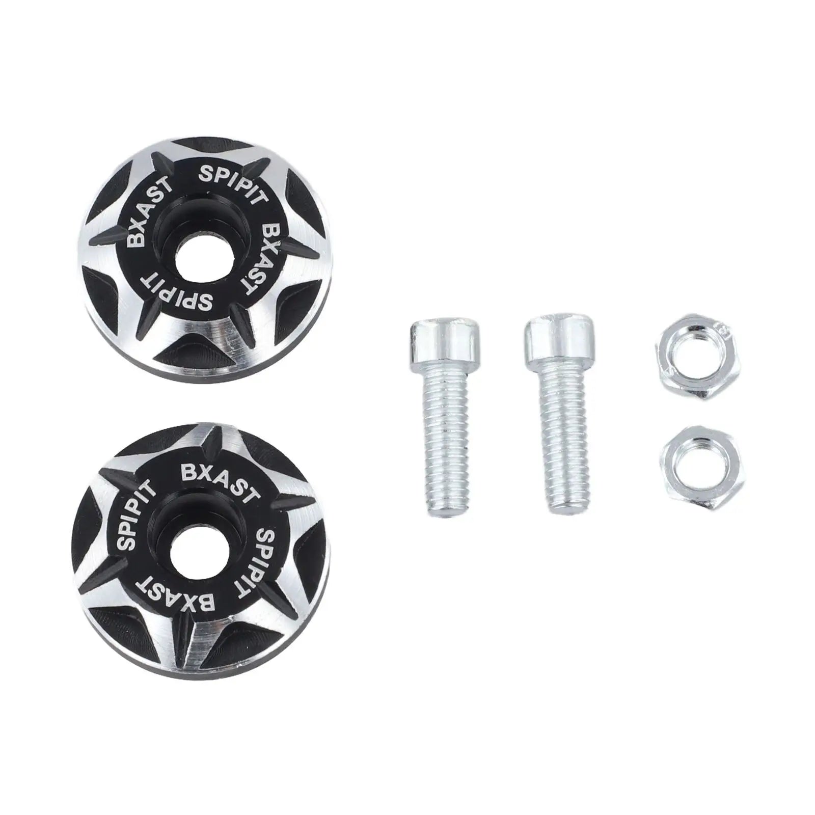 CowLost | product_id-2pcs-6mm-aluminum-alloy-license-plate-screws-bolts-orange-red-blue-black |13