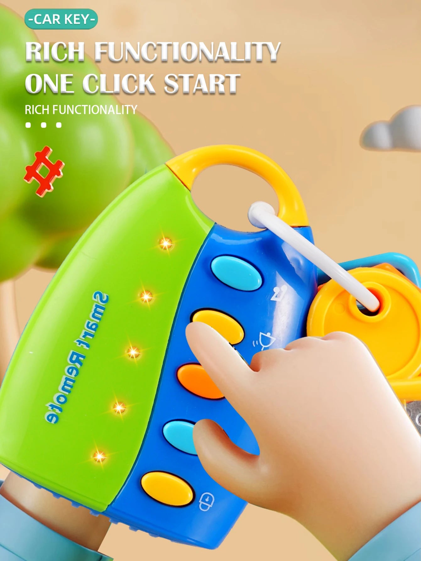 CowLost | product_id-music-cartoon-car-key-toy-with-sounds-educational-pretend-play-for-kids |8