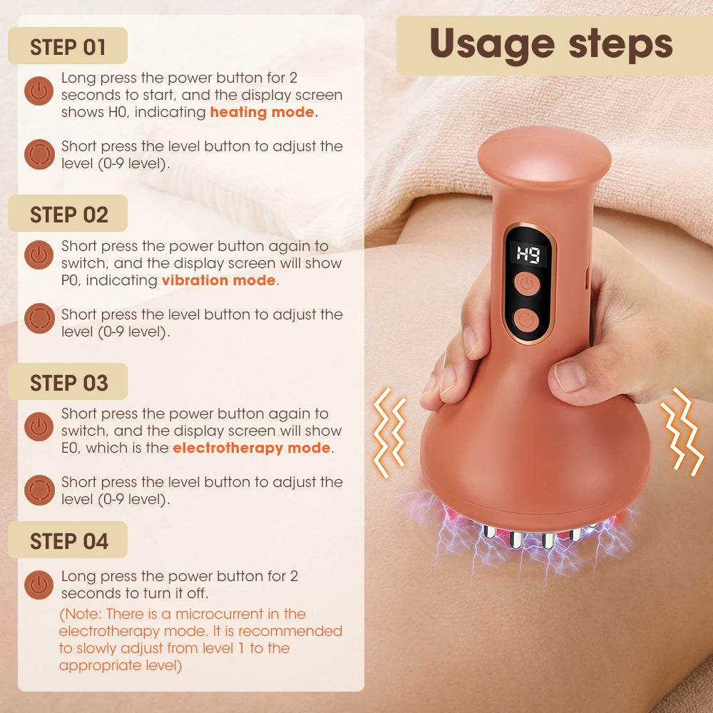 CowLost | electric-guasha-massage-body-shaping-heated-vibrate-meridian-scraping-brush |9