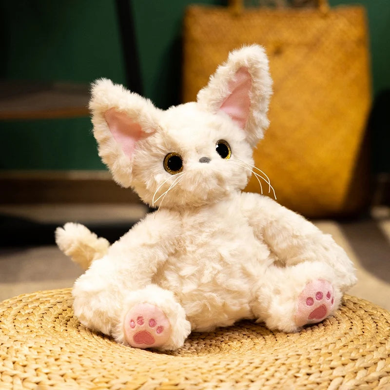 CowLost | fencing-barriers-devon-rex-plush-toy-german-curly-cat-soft-stuffed-doll |25