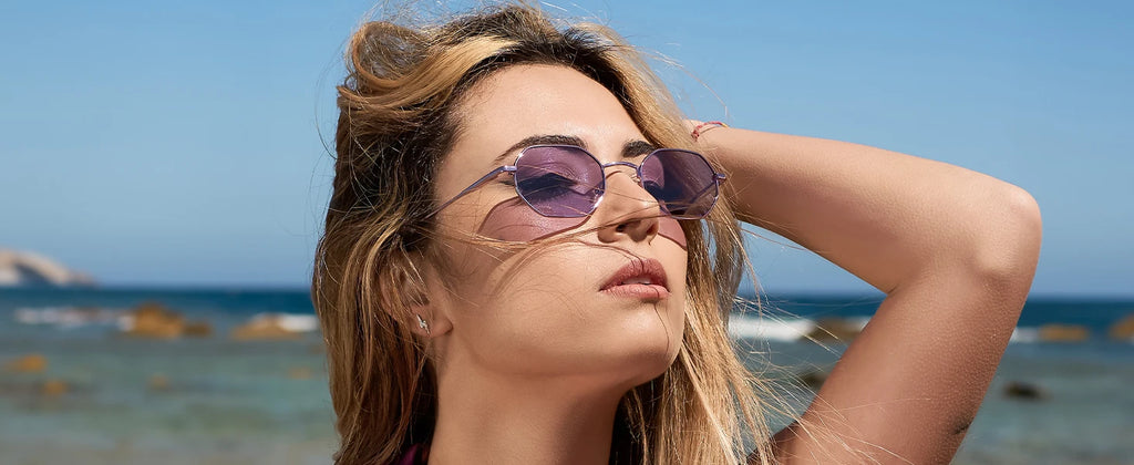 CowLost | zenottic-retro-small-polygon-polarized-sunglasses-women-metal-uv400 |13