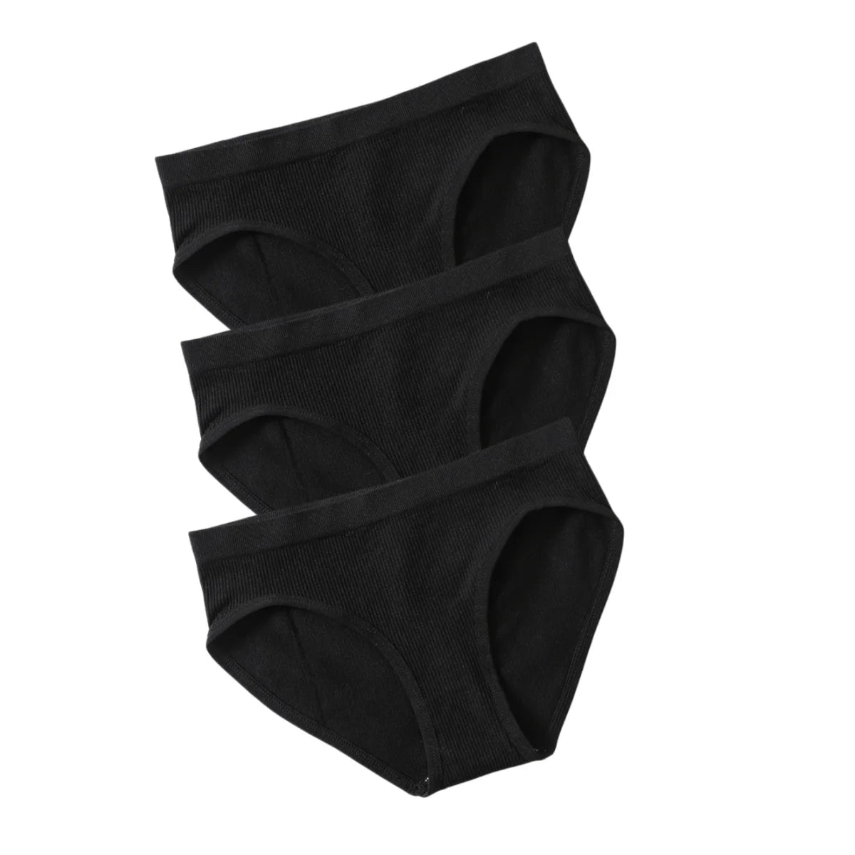 CowLost | product_id-3pcs-womens-seamless-low-rise-full-coverage-briefs |11