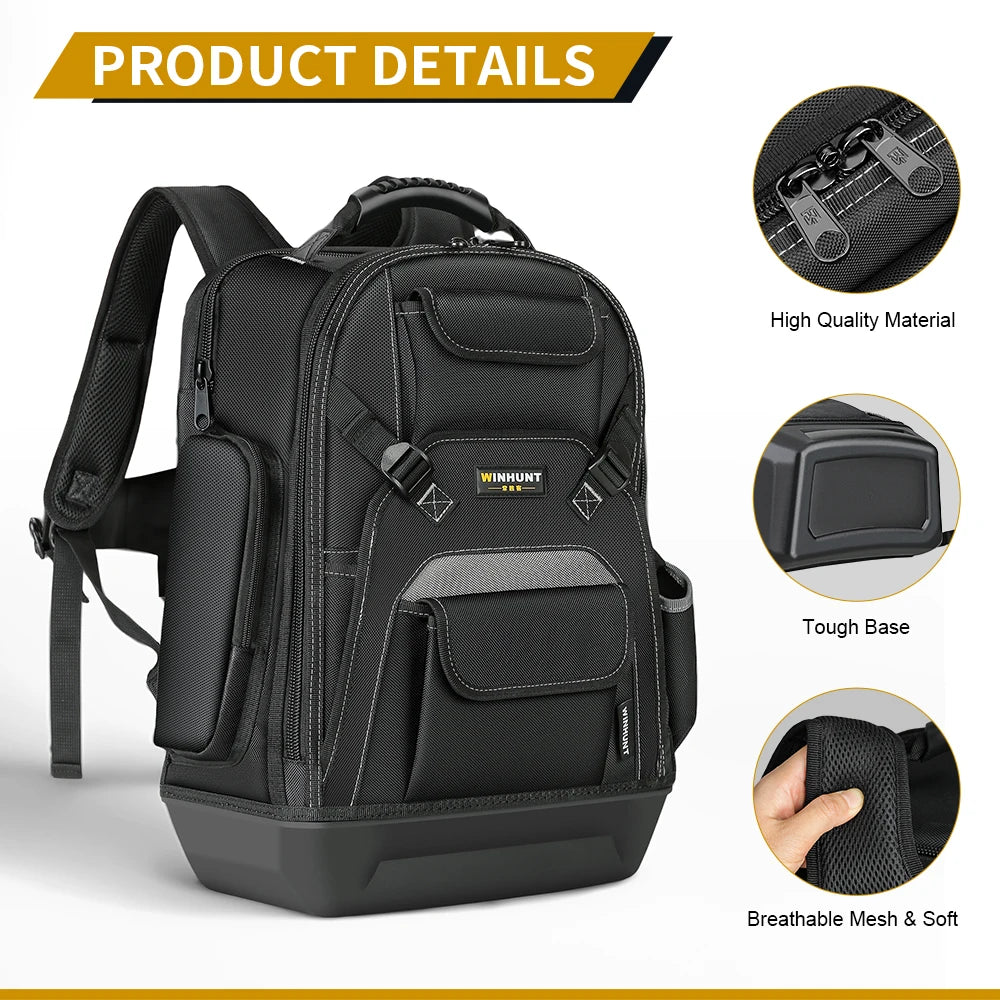 CowLost | product_id-winhunt-large-electrician-tool-backpack-for-men-construction-tool-bag |6