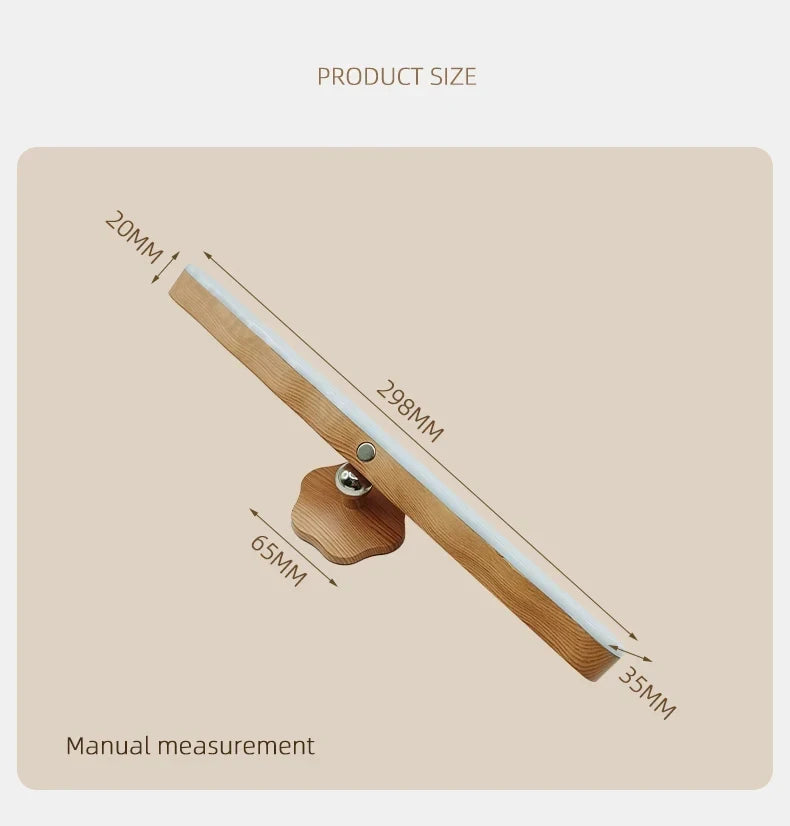 CowLost | product_id-wooden-led-rechargeable-magnetic-wall-night-light-with-mirror-and-touch-switch-for-bedroom-bedside |14