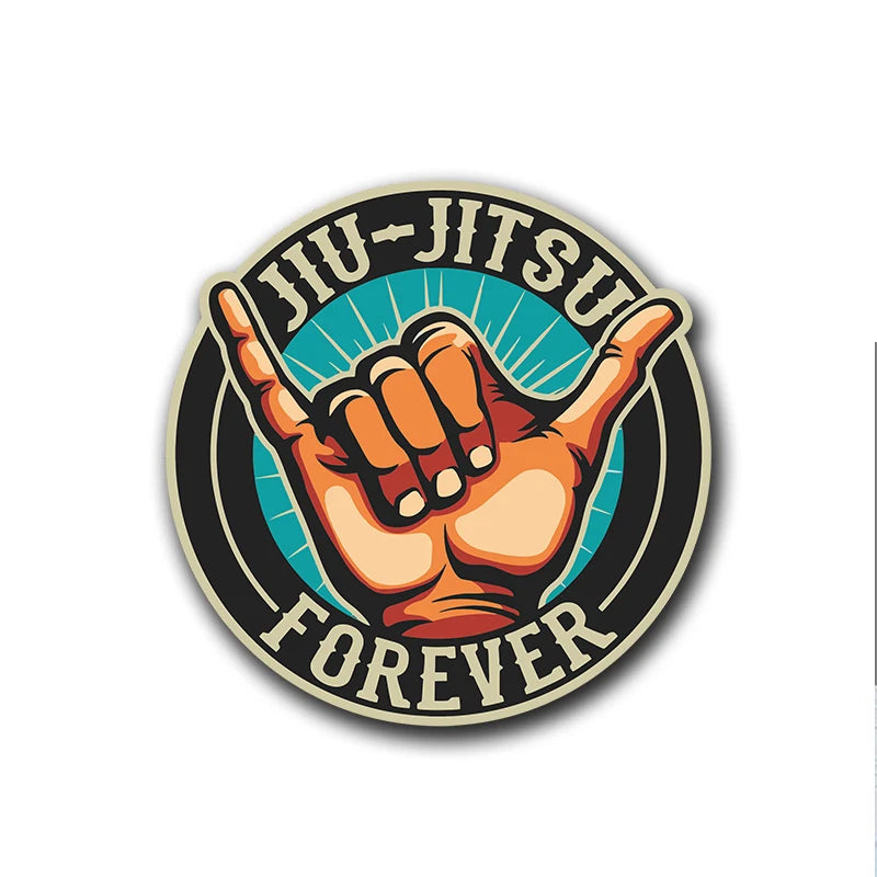 CowLost | brazilian-jiu-jitsu-bumper-sticker-decal-for-cars |7