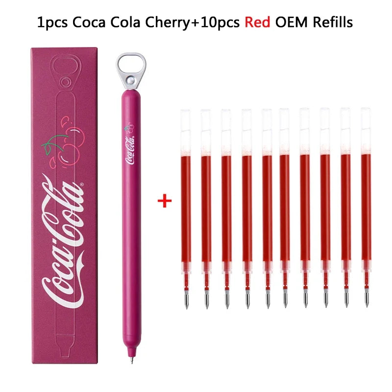 CowLost | product_id-kaco-coca-cola-limited-edition-0-5mm-black-gel-pen-cherry-pull-tab-for-homework-exams |37