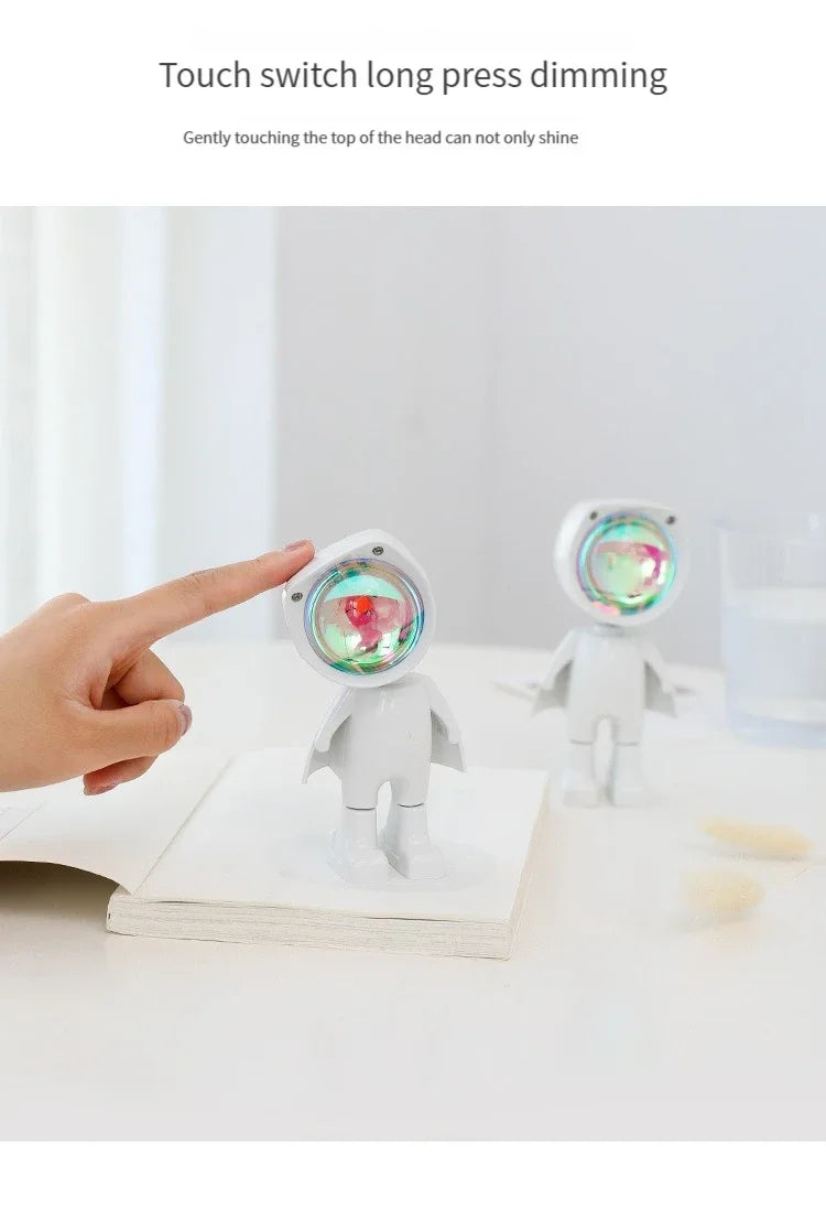 CowLost | product_id-usb-rechargeable-led-astronaut-sunset-rainbow-projection-night-light-with-touch-control |13
