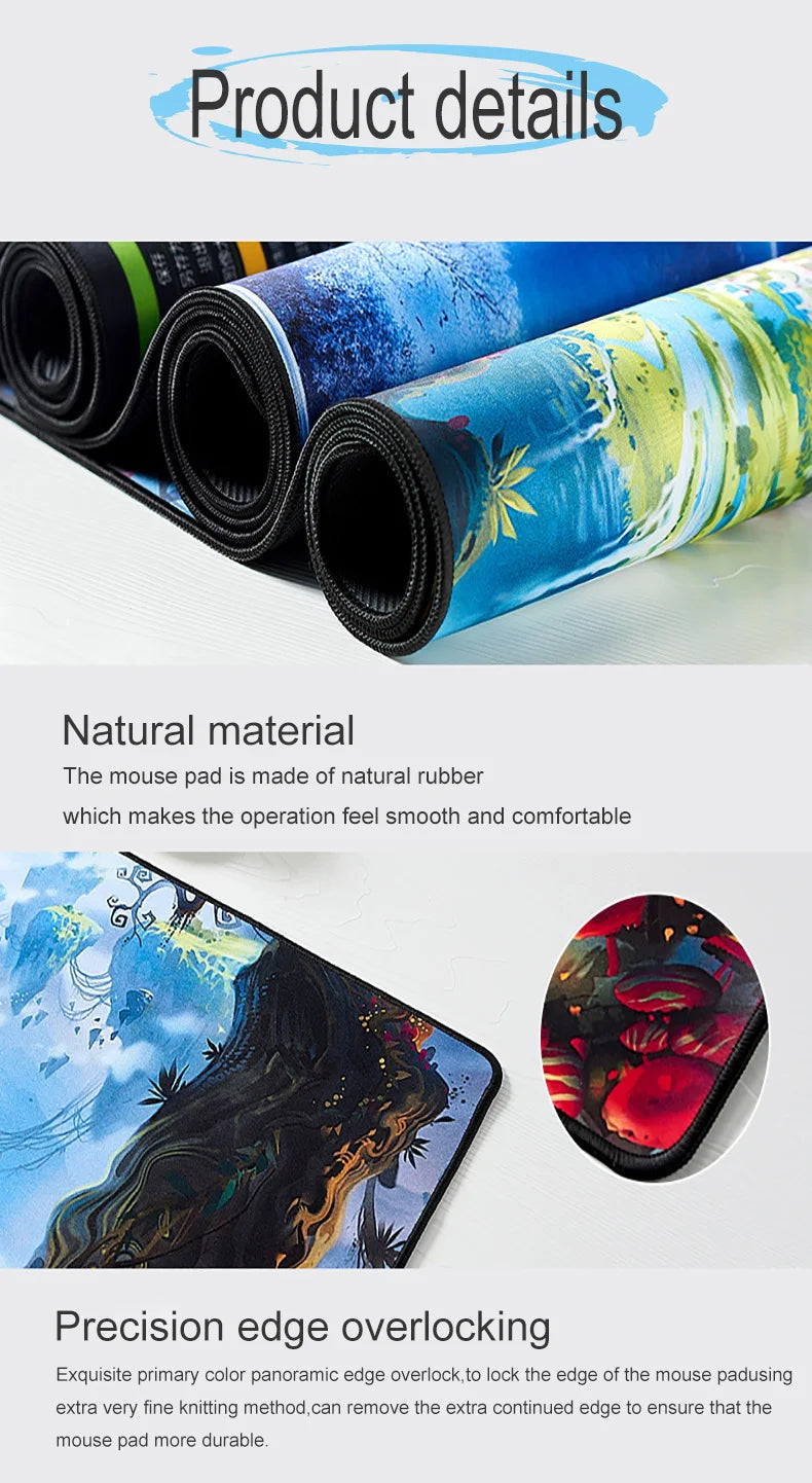 CowLost | uncategorized-great-wave-xxl-gaming-mousepad |8
