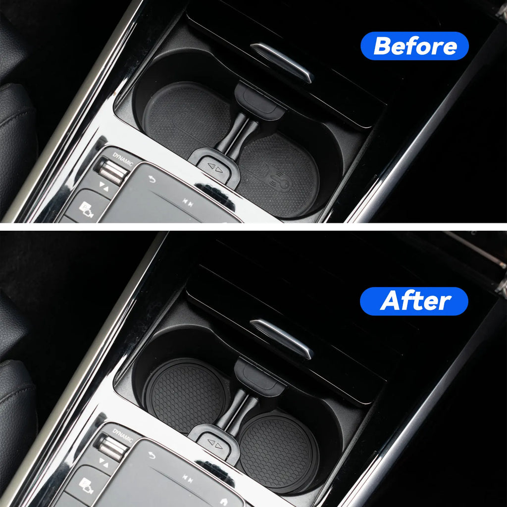 CowLost | 2pcs-universal-black-car-auto-cup-holder |2
