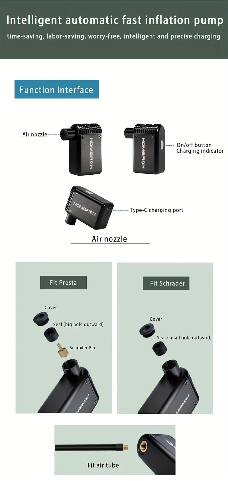 CowLost | product_id-portable-rechargeable-electric-pocket-bike-tire-inflator-pump |8
