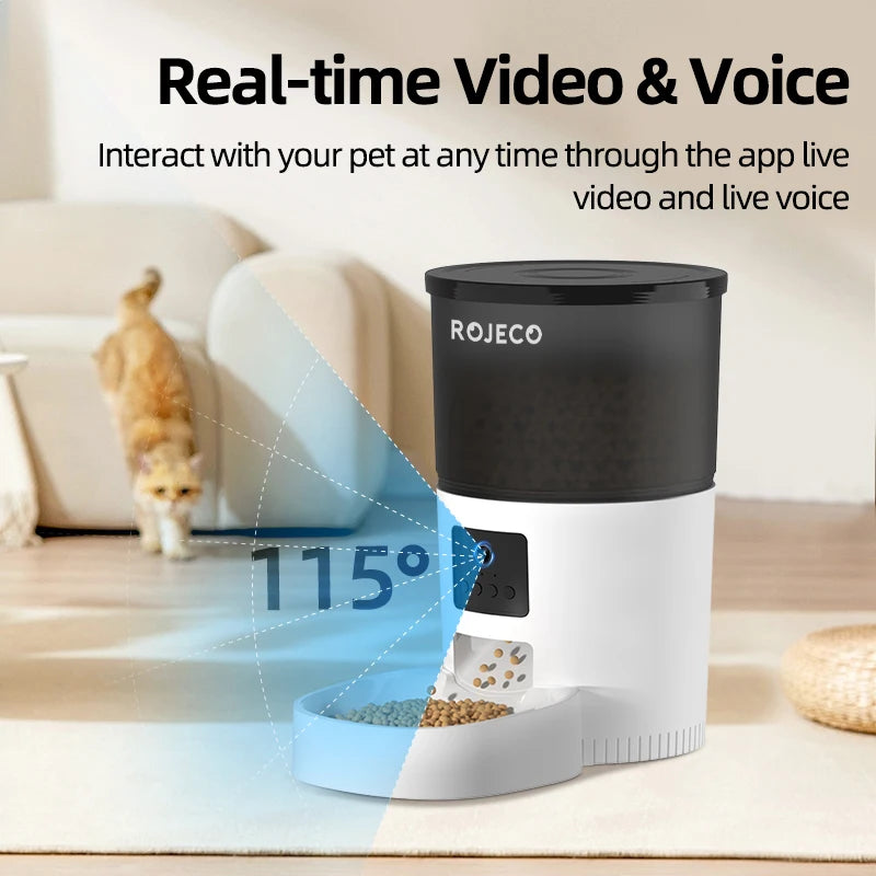 CowLost | 3d-printer-accessories-rojeco-3l-smart-automatic-cat-feeder-with-720p-camera |3