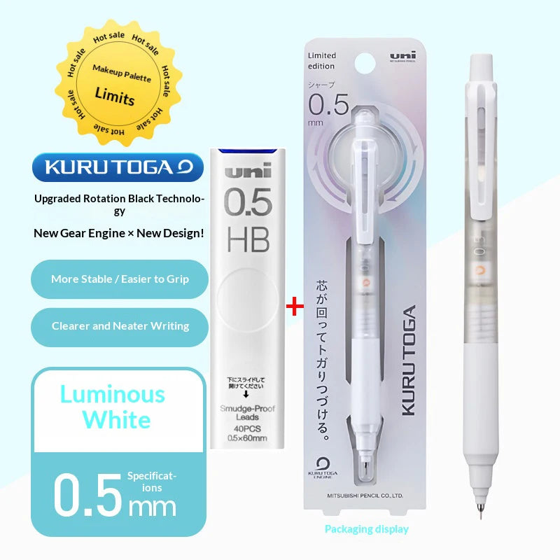 CowLost | product_id-uni-kurutoga-m5-ks-0-5mm-mechanical-pencil-with-auto-rotating-lead-for-stable-writing-and-study |30