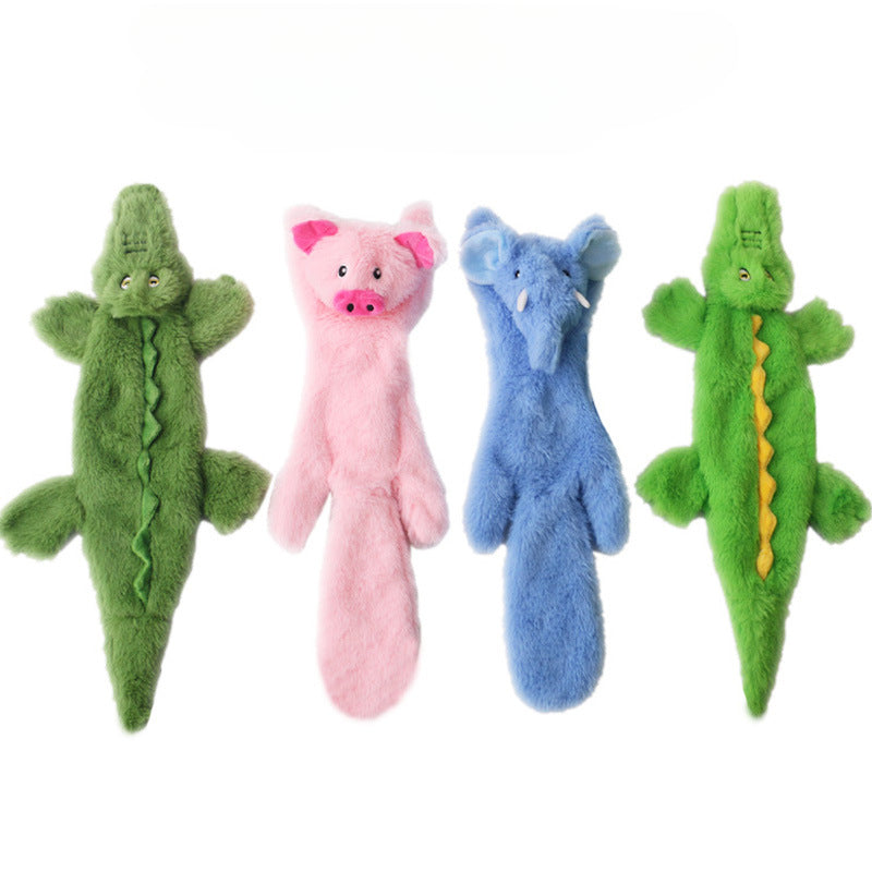 CowLost | dog-kennel-run-accessories-soft-shell-plush-squeaky-dog-toy |6