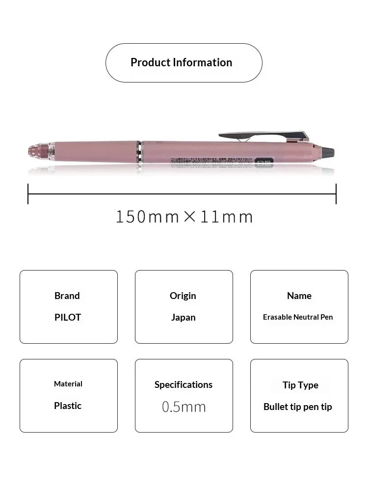 CowLost | product_id-pilot-frixion-clicker-erasable-gel-pen-0-5-0-7mm-with-friction-eraser-cap-for-smudge-free-writing |8
