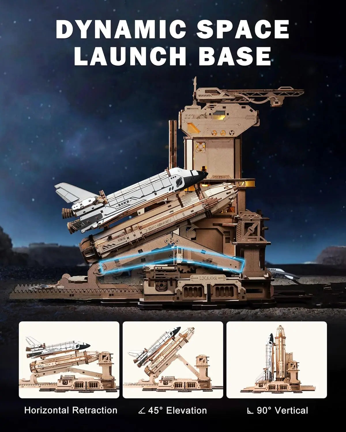 CowLost | fencing-barriers-robotime-rokr-3d-wooden-space-shuttle-puzzle-model-kit |5