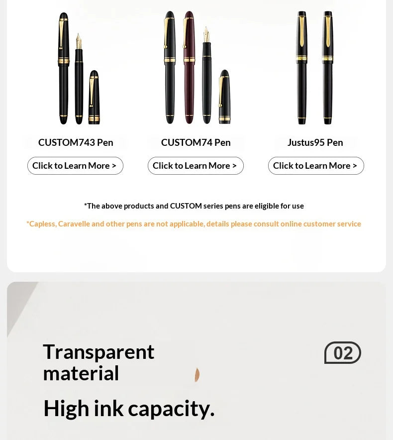 CowLost | product_id-pilot-con-40-rotary-con-70-press-type-high-capacity-leak-proof-ink-converters-for-smile-78g-88g-princess-fountain-pens |22