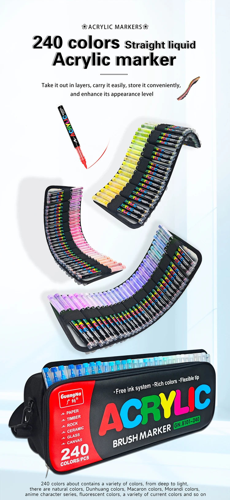 CowLost | markers-product_id-acrylic-paint-soft-brush-markers-set-for-wood-stone-canvas |8