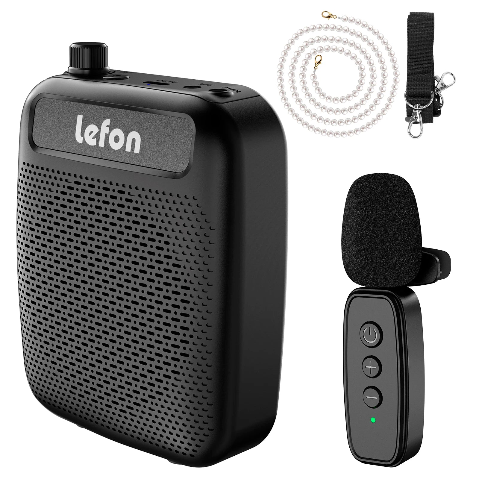 CowLost | product_id-wireless-portable-voice-amplifier-with-lavalier-microphone-rechargeable-clip-on-speaker-for-teachers-and-tour-guides |8