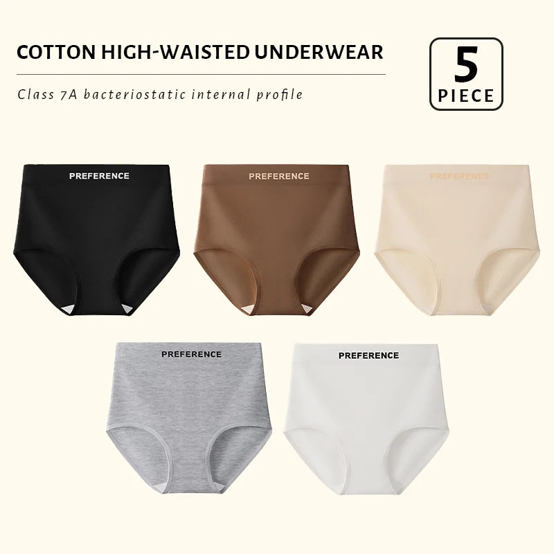 CowLost | product_id-fallsweet-5-pack-plus-size-womens-seamless-mid-rise-briefs |9