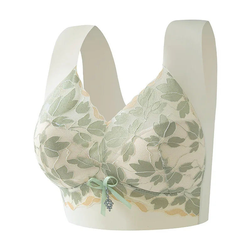 CowLost | product_id-womens-small-seamless-wire-free-push-up-lace-sports-bra |9