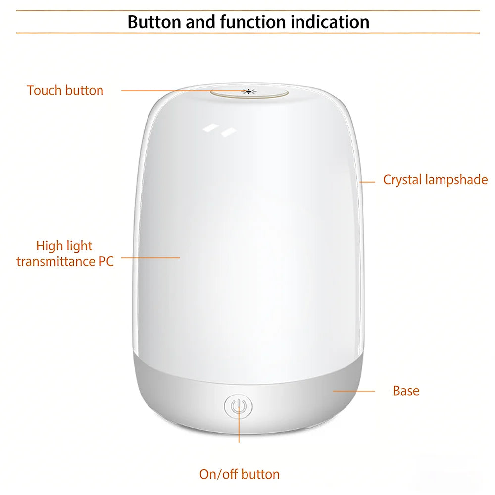 CowLost | product_id-touch-wake-up-night-light-with-sunrise-alarm-clock-warm-white-led-bedside-lamp-for-kids |4