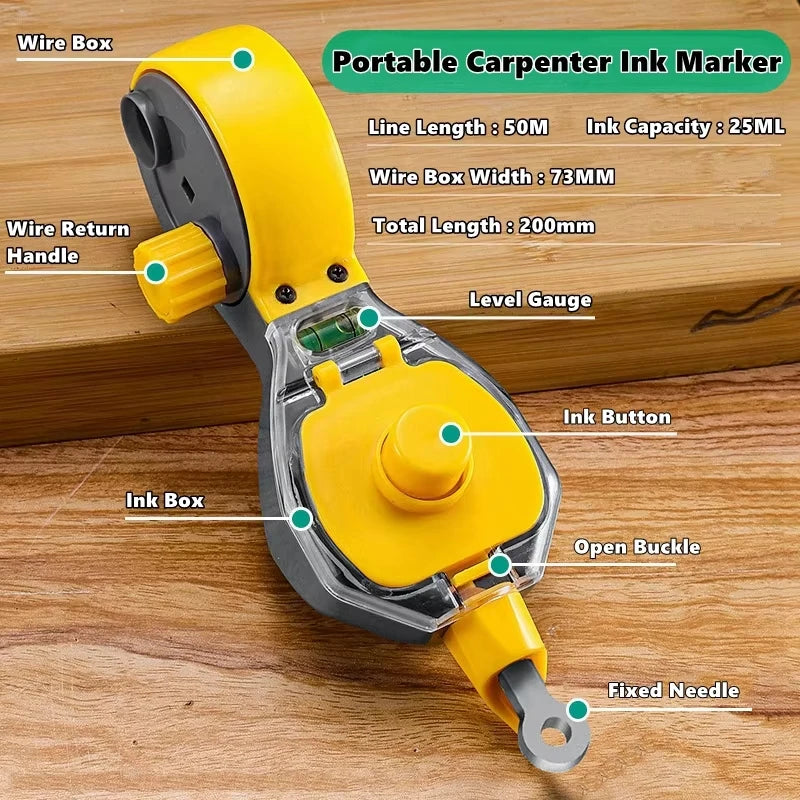 CowLost | product_id-construction-measuring-ink-marker-woodworking-carpenter-tools-wood-scriber-nylon-wire |13