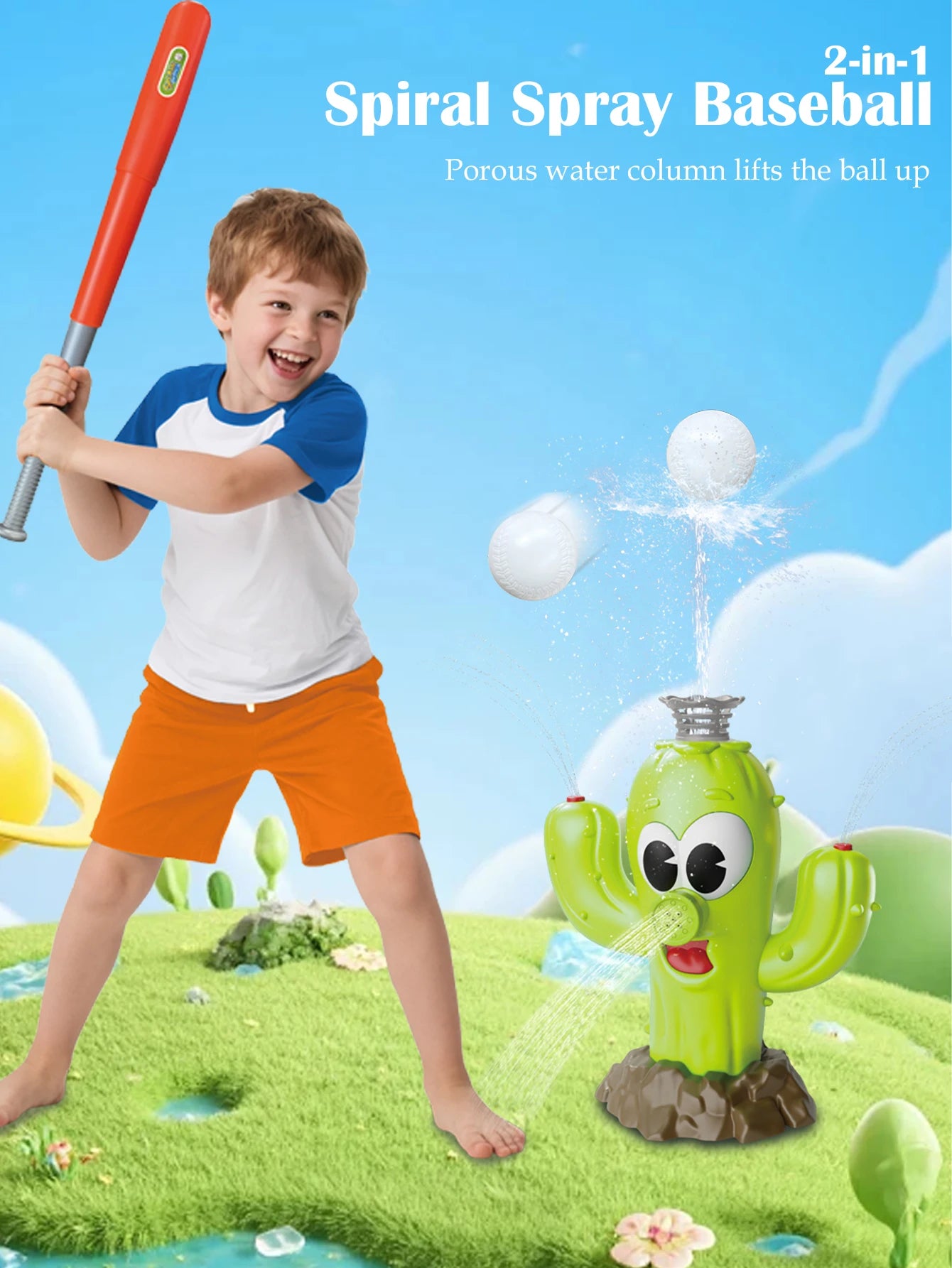 CowLost | product_id-cactus-outdoor-water-sprinkler-toy-set-for-kids-summer-backyard-games |9