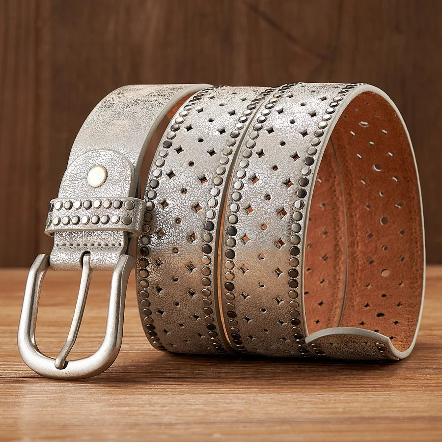 CowLost | 3-7cm-original-design-vintage-lady-belt |5