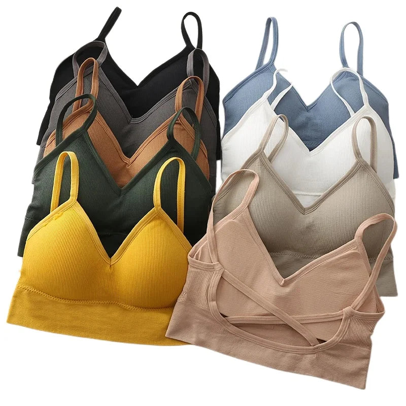 CowLost | product_id-women-s-seamless-low-back-cross-back-padded-crop-tank-top-solid-color |2