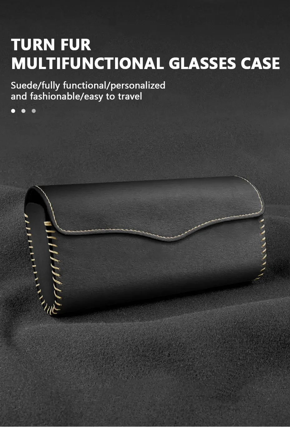 CowLost | product_id-car-sun-visor-sunglasses-holder-organizer-suede-leather-case |7