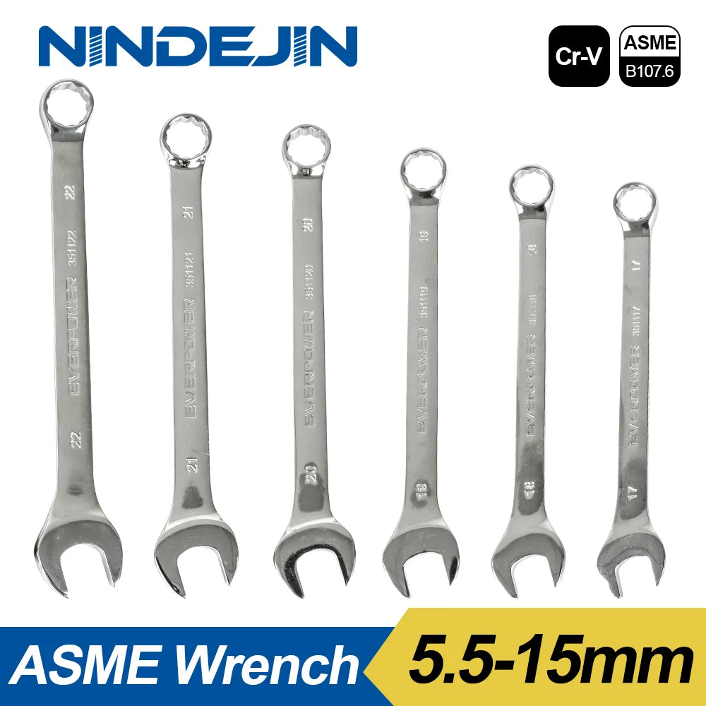 CowLost | nindejin-1pc-open-end-wrench-tool-5-5-6-7-8-9-10-11-12-13-14-15mm-combination-wrench |1