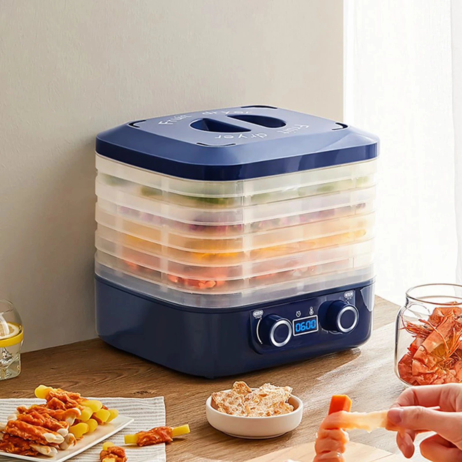 CowLost | product_id-homefish-5-layer-usb-thermostatic-food-dehydrator-with-48-hour-adjustable-temperature |3