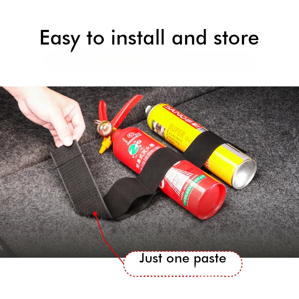 CowLost | product_id-2pcs-car-trunk-organizer-with-fire-extinguisher-strap-and-black-magic-tape-fasteners |12