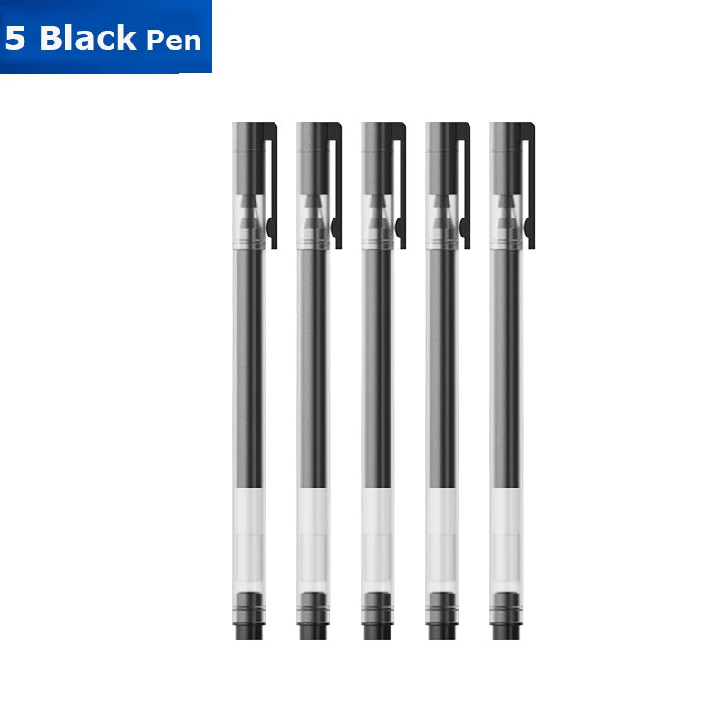 CowLost | product_id-beifa-5-10pcs-0-5mm-gel-pens-black-blue-red-ink-refills-large-capacity-water-based-office-school-pens |19