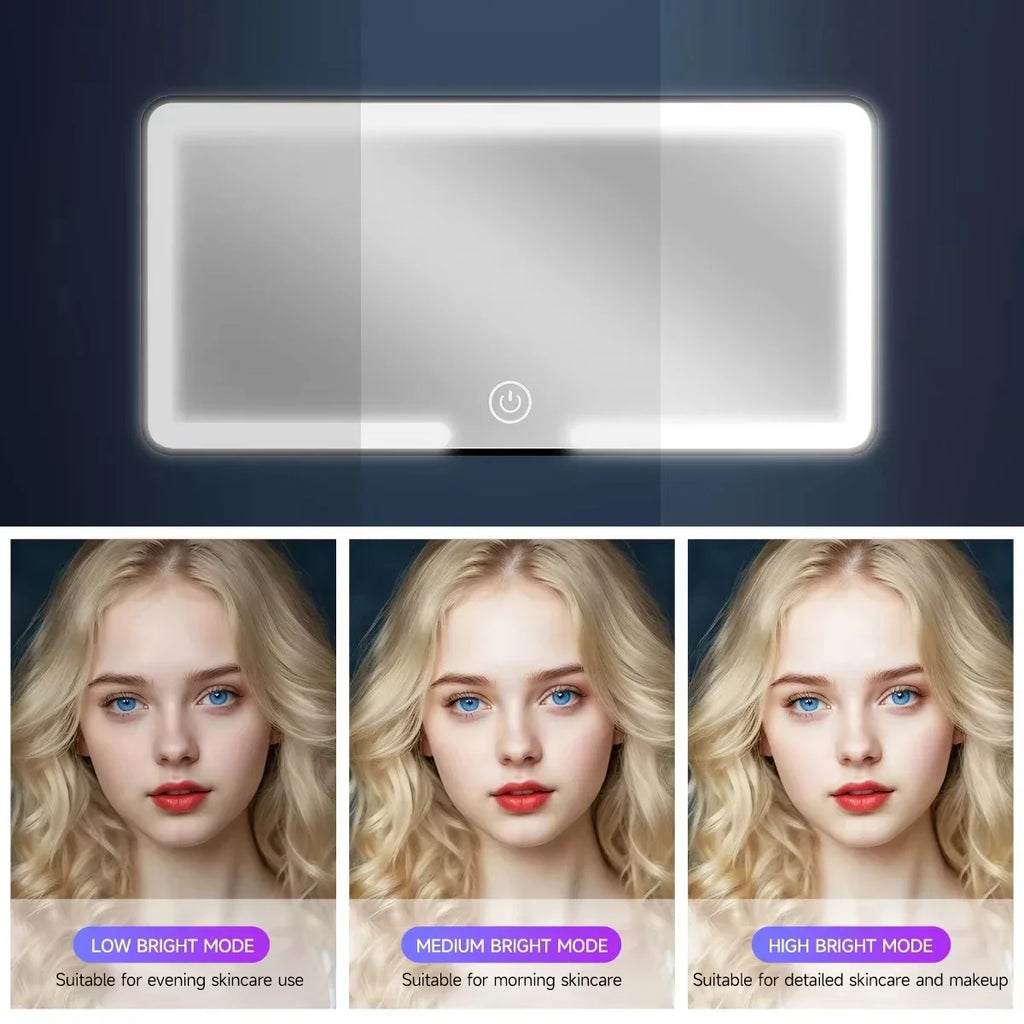 CowLost | product_id-rechargeable-ultra-thin-led-hd-car-sun-visor-makeup-vanity-mirror |3