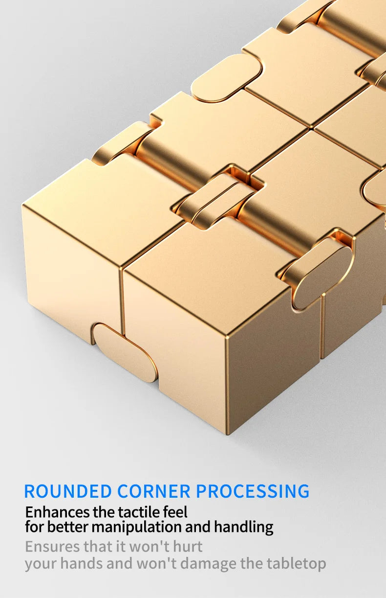 CowLost | metal-magic-cube-stress-relief-toy-cube-portable-educational-toys-decompresses-relax-toys-for-children-adults-birthday-gift |12