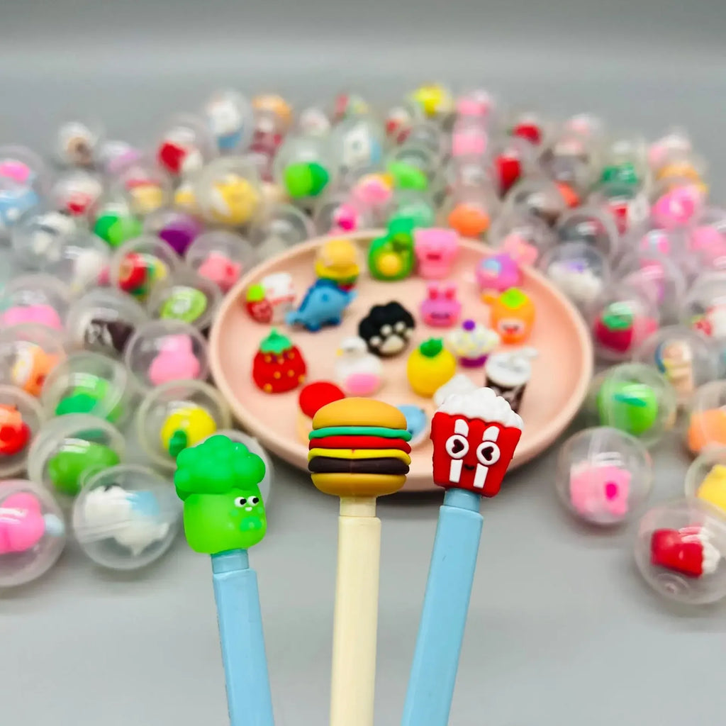 32mm Transparent Twisted Egg for Mini Claw Machine Toy Accessories Cute Plush Dolls Gift