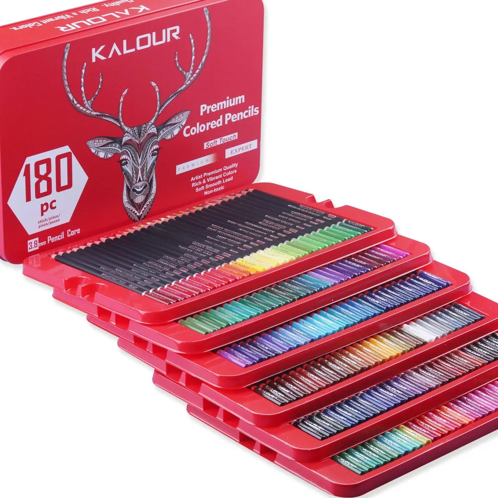 CowLost | product_id-kalour-180-colored-pencils-non-toxic-soft-smooth-lead-professional-drawing-sketch-set |15