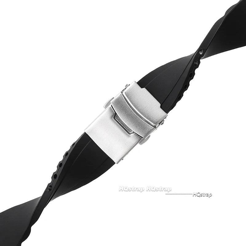 CowLost | product_id-curved-end-silicone-watch-band-20mm-22mm-universal-folding-buckle-replacement-strap |5