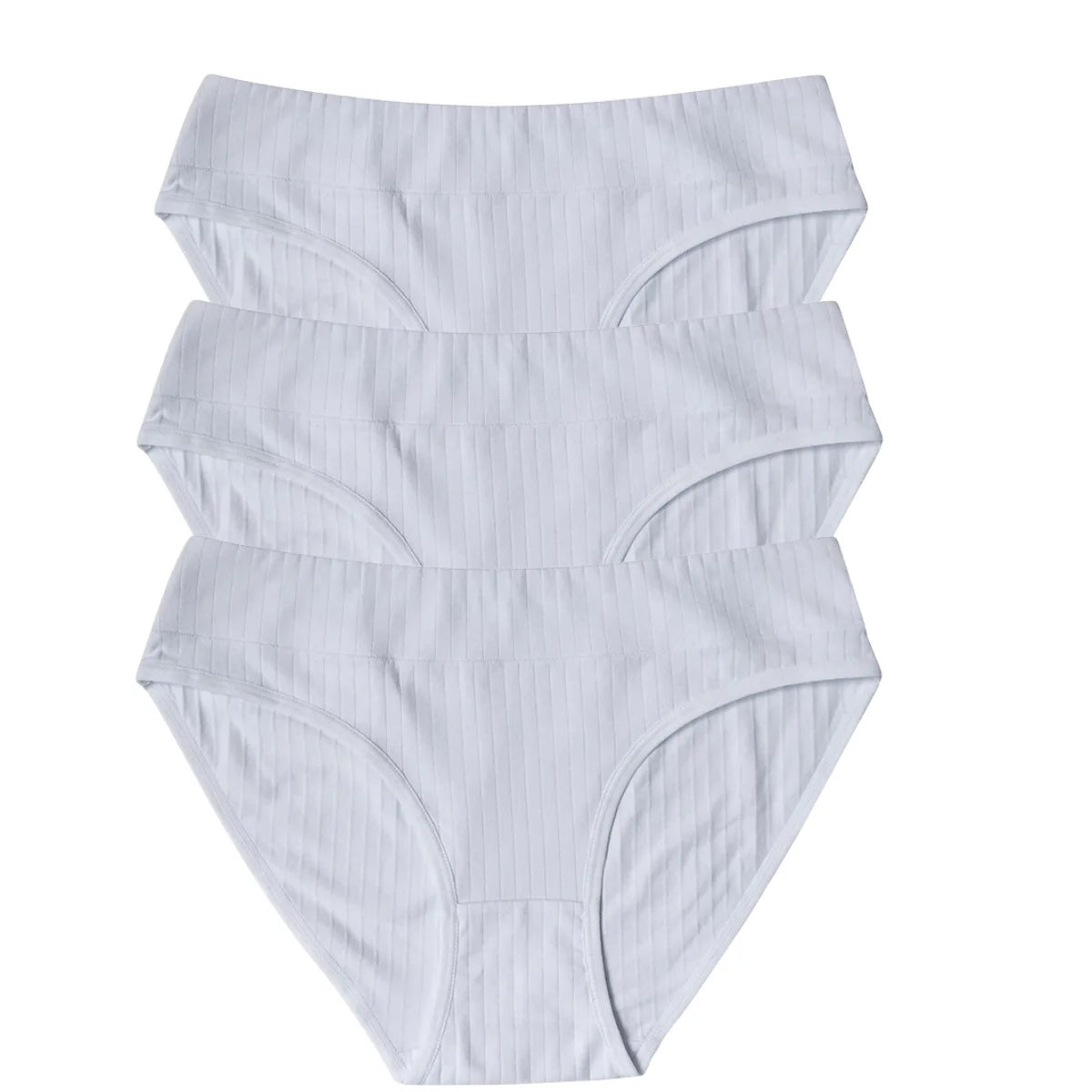 CowLost | product_id-3pcs-women-s-cotton-low-waist-solid-briefs-m-xl-breathable-comfortable-panties |17