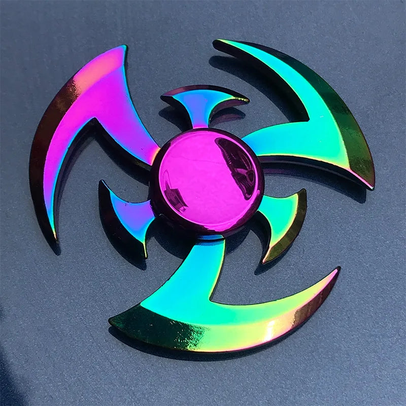 CowLost | product_id-metal-rainbow-gradient-fidget-spinner-r188-mute-bearing-anti-anxiety-edc-hand-toy |12