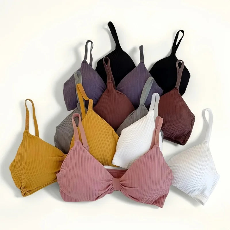 CowLost | product_id-wire-free-seamless-push-up-bra-for-women-comfortable-solid-lingerie |1