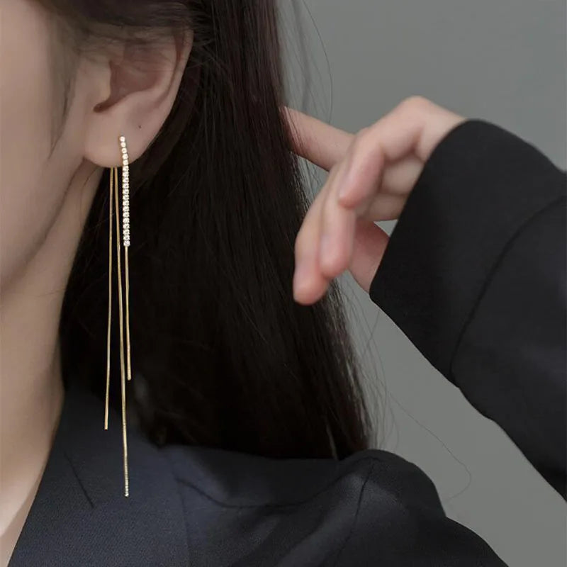 CowLost | vintage-long-tassel-geometric-square-drop-earrings-for-women |29