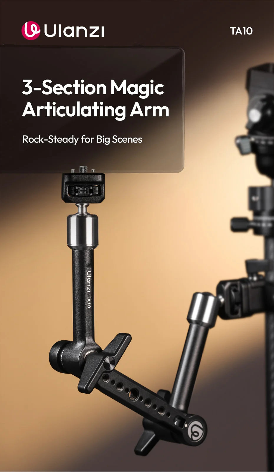 CowLost | ulanzi-ta10-3-section-articulating-arm-magic-arm-for-camera |7