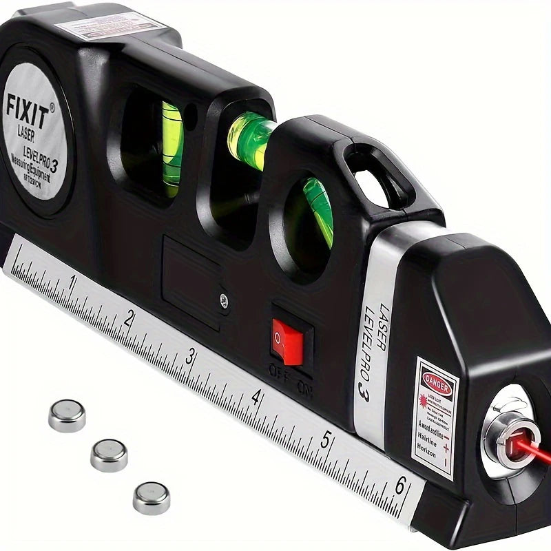 CowLost | product_id-homefish-multipurpose-easy-to-use-laser-level-kit-with-cross-line-and-8ft-tape-measure |5